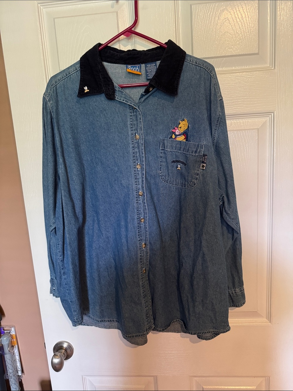 Women’s Winnie the Pooh Denim Shirt